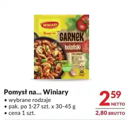 Makro Winiary Pomysł na. oferta