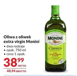 Makro Monini Oliwa z oliwek extra virgin oferta