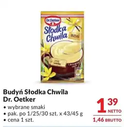 Makro Dr. Oetker Budyń Słodka Chwila oferta