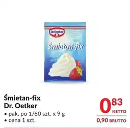 Makro Dr. Oetker Śmietan-fix oferta