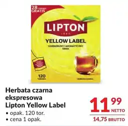 Makro Lipton Yellow Label oferta