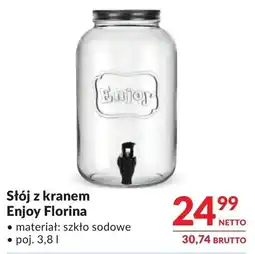 Makro Florina Słój z kranem oferta