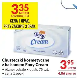Makro Foxy Chusteczki kosmetyczne oferta