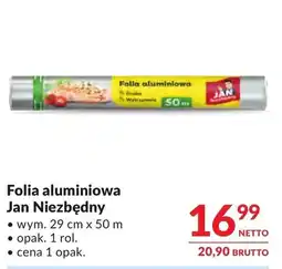 Makro Jan Niezbędny Folia aluminiowa oferta