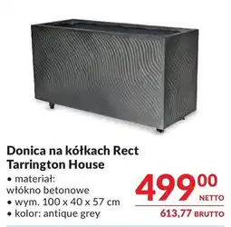 Makro Tarrington House Donica na kółkach Rect oferta