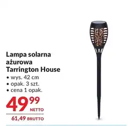 Makro Tarrington House Lampa solarna ażurowa oferta