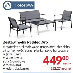Makro Zestaw mebli Padded Aro oferta