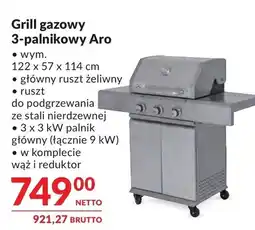 Makro Aro Grill gazowy 3-palnikowy oferta