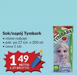 Makro Tymbark Sok/napój oferta