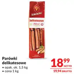 Makro Parówki delikatesowe oferta