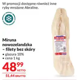 Makro Miruna nowozelandzka - filety bez skóry oferta