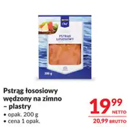 Makro Pstrąg łososiowy wędzony na zimno plastry oferta