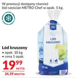Makro Lód kruszony oferta