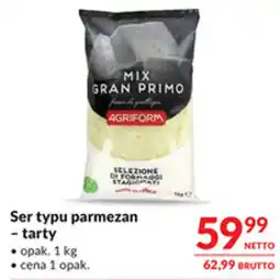Makro Ser typu parmezan - tarty oferta