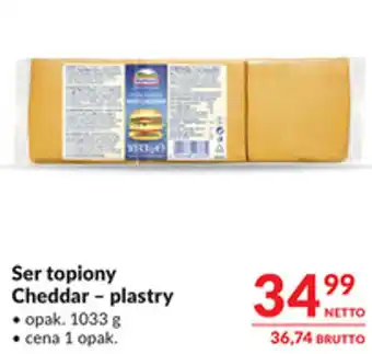 Makro Ser topiony Cheddar-plastry oferta