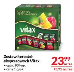 Makro Zestaw herbatek ekspresowych Vitax oferta