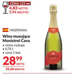 Makro Wino musujące Monistrol Cava oferta