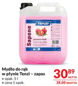 Makro Mydło do rąk w płynie Tenzi - zapas oferta