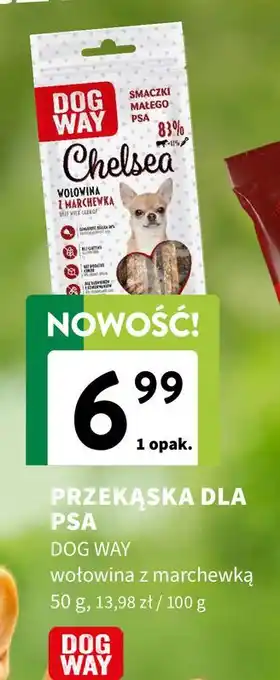 Przekąska wołowina z marchewką Dog Way Chelsea