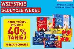ALDI WSZYSTKIE SŁODYCZE WEDEL oferta