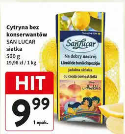 Intermarche Cytryna bez konserwantów SAN LUCAR siatka oferta