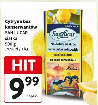 Cytryna bez konserwantów SAN LUCAR siatka