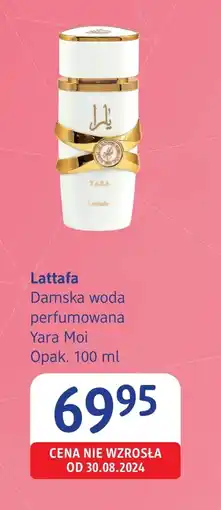 dm drogerie markt Woda perfumowana damska Lattafa oferta