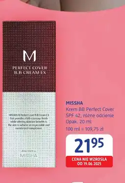 dm drogerie markt Krem bb Missha oferta