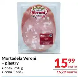 Makro Mortadela Veroni – plastry oferta