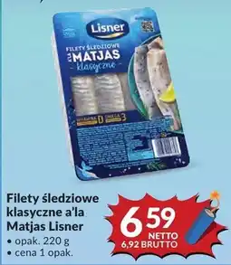 Makro Filety śledziowe klasyczne a'la Matjas Lisner oferta