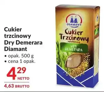 Makro Cukier trzcinowy Dry Demerara Diamant oferta