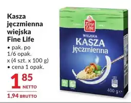 Makro Kasza jęczmienna wiejska Fine Life oferta