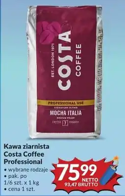 Makro Kawa ziarnista Costa Coffee Professional wybrane rodzaje oferta
