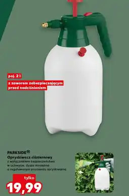 Kaufland Opryskiwacz ciśnieniowy Parkside oferta