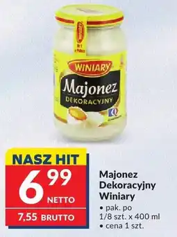 Makro Majonez Dekoracyjny Winiary oferta