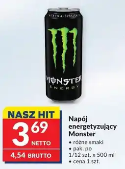 Makro Napój energetyzujący Monster różne smaki oferta