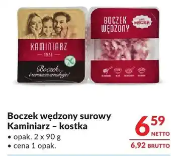 Makro Boczek wędzony surowy Kaminiarz – kostka oferta