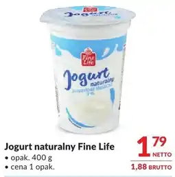 Makro Jogurt naturalny Fine Life oferta