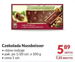 Makro Czekolada Nussbeisser oferta