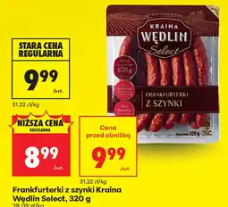 Biedronka Frankfurterki Kraina Wędlin oferta