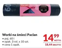 Makro Worki na śmieci Paclan Strong Premium oferta