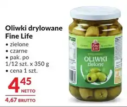 Makro Oliwki drylowane Fine Life zielone oferta