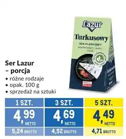 Makro Ser Lazur porcja różne rodzaje oferta
