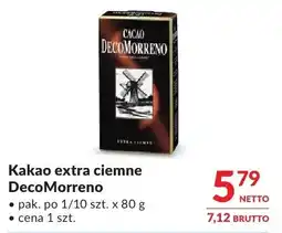 Makro Kakao extra ciemne DecoMorreno oferta