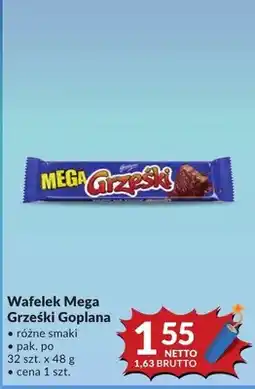 Makro Wafelek Mega Grześki Goplana różne smaki oferta