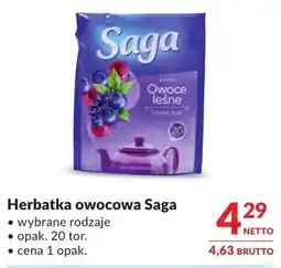 Makro Herbatka owocowa Saga Owoce leśne wybrane rodzaje oferta