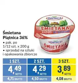 Makro Śmietana Piątnica 36% oferta