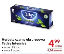 Makro Herbata czarna ekspresowa Tetley Intensive oferta