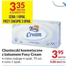 Makro Chusteczki kosmetyczne z balsamem Foxy Cream oferta