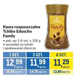 Makro Kawa rozpuszczalna Tchibo Eduscho Family oferta